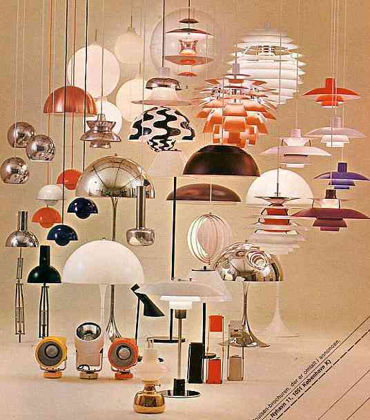 Vintage lampen: Louis Poulsen