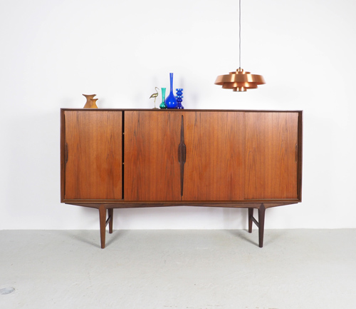 wrijving statisch omhelzing Deens design highboard E.W Bach, 1960's