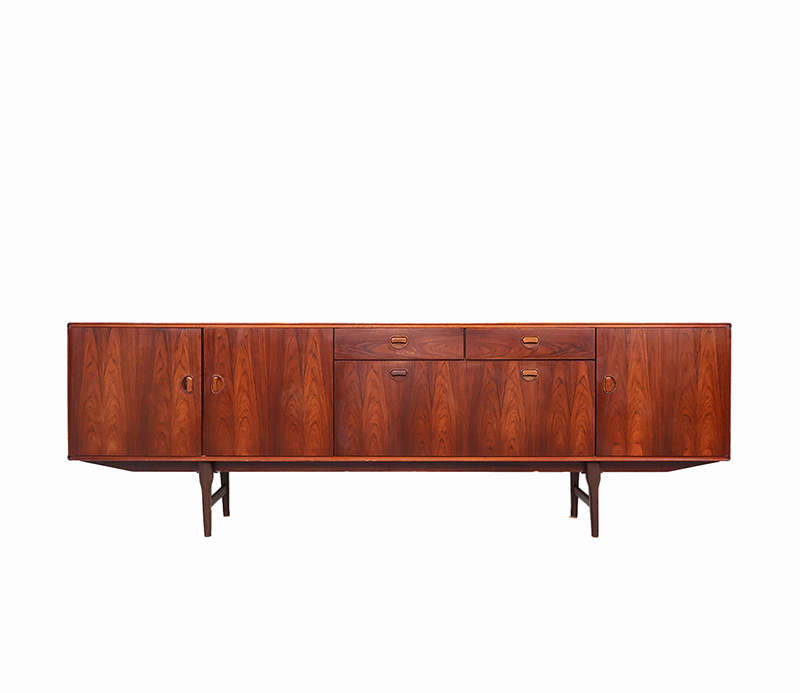 Fristhopali17 Vintage Fristho Franeker lang dressoir, 1960sFristho dressoir, Fristho Franeker, BDR-250, palissander dressoir, vintage dressoir, mid century modern, Nederlands design, jaren 60, rosewood sideboard, barkast, design meubel