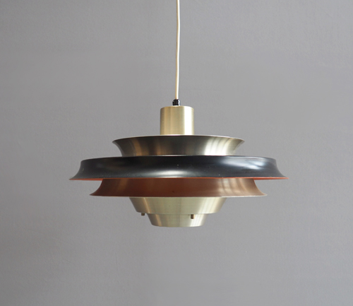 vermogen gewoon Versterken Gelaagd Deens design metalen hanglamp)