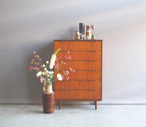 Lang kwaliteit Vrouw Tallboy Deens design ladekast