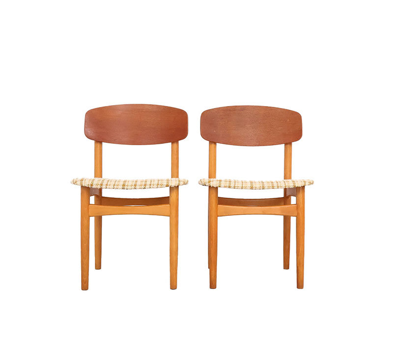 mogensenoak14 Børge Mogensen model 122 eetkamerstoelen, Søborg Møbelfabrik, 1952Børge Mogensen model 122, Børge Mogensen stoelen, Søborg Møbelfabrik, Deense design stoelen, Deens design, vintage eetkamerstoelen, teak stoelen, jaren 50 design, Danish modern, model 122, 1952