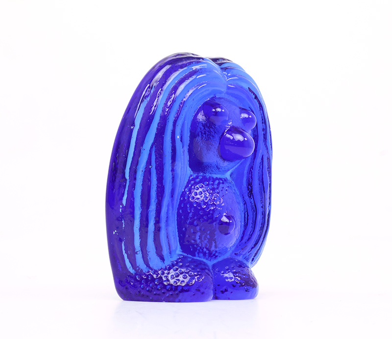 trolblauw2 Glaswerk: Vintage blauwe glas trol van Bergdala Glasbruk, 1970sBergdala Glasbruk, Peter Johansson, glazen trol, Zweeds glasdesign, vintage glasobject, kobaltblauw glas, Scandinavisch design, Zweeds vintage glas, Bergdala troll, art glass Sweden, jaren 70 glas, vintage decoratie